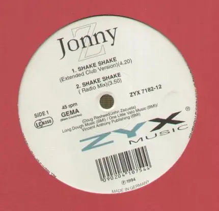 Jonny Z - Shake Shake