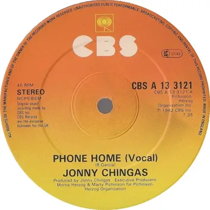Jonny Chingas - Phone Home