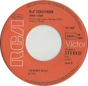 7inch Vinyl Single - Jonny Hill - Ruf' Teddybär Eins-Vier