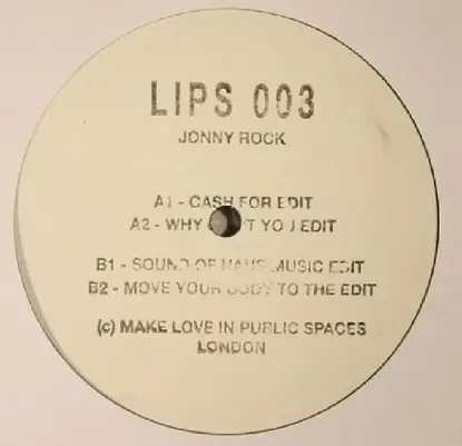 Jonny Rock - Why Cant You Edit Ep