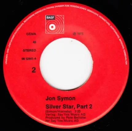 Jon Symon - Silver Star