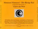 CD-Box - Joachim Ernst Berendt - Stimmen! Stimmen! - Der Riesige Ruf (Chöre Der Welt)