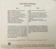 CD-Box - Joachim Ernst Berendt - Die Welt Ist Klang (Nada Brahma) Teil 1 Und 2 - Fatbox + Booklet + Box