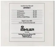 Double CD - Joachim Ernst Berendt - Urtöne 1