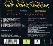 CD - Joachim Kühn / Daniel Humair / J.-F. Jenny-Clark - Usual Confusion