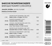 CD - Joachim Schäfer , Bratislava Chamber Soloists , Anton Popovič - Baroque Trumpet Concertos