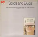LP - Joachim Kühn , Siegfried Schwab a.o. - Solo's And Duo's - die cut cover