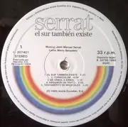LP - Joan Manuel Serrat - El Sur También Existe