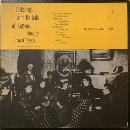 Joan O'Bryant - Folk Songs And Ballads Of Kansas