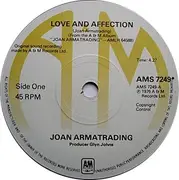 7inch Vinyl Single - Joan Armatrading - Love And Affection