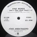 12inch Vinyl Single - Joan Armatrading - Kind Words (And A Real Good Heart)
