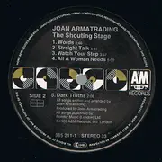 LP - Joan Armatrading - The Shouting Stage