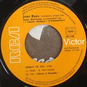 7inch Vinyl Single - Joan Baez & Ennio Morricone - Sacco Et Vanzetti (Bande Originale Du Film)