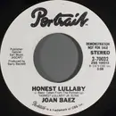 7inch Vinyl Single - Joan Baez - Honest Lullaby - Promo Copy