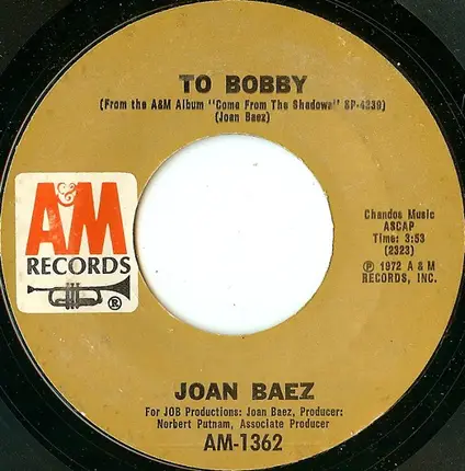 Joan Baez - In The Quiet Mornin' (For Janis Joplin)