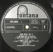 LP - Joan Baez - Vol. 2