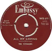 7inch Vinyl Single - Joan Baxter / The Typhoons - Stay Awhile / All My Loving