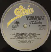 LP - Joan Jett & The Blackhearts - Glorious Results Of A Misspent Youth