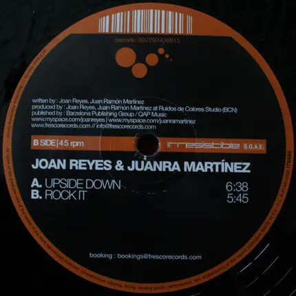 Joan Reyes & Juanra Martínez - Upside Down / Rock It