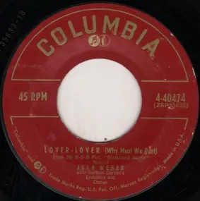 Joan Weber - Lover-Lover (Why Must We Part) / Tell The Lord