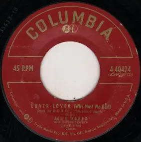 Joan Weber - Lover-Lover (Why Must We Part) / Tell The Lord