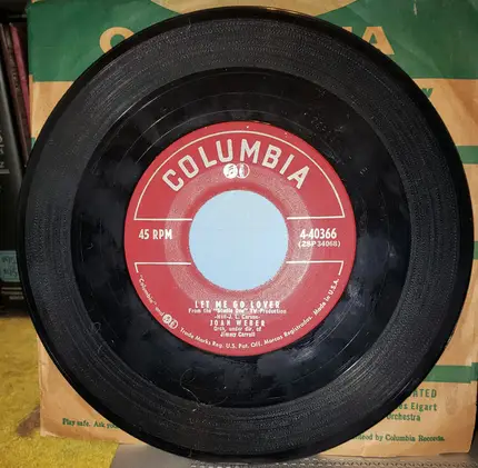 Joan Weber - Let Me Go Lover / Marionette