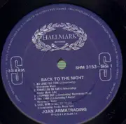 LP - Joan Armatrading - Back To The Night