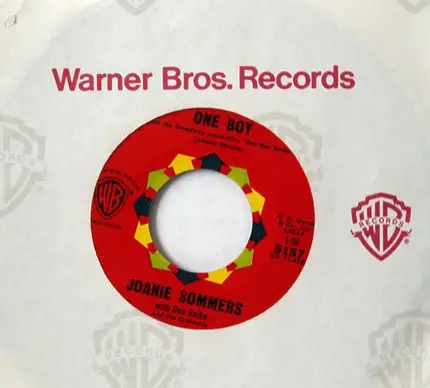 Joanie Sommers - One Boy / I'll Never Be Free