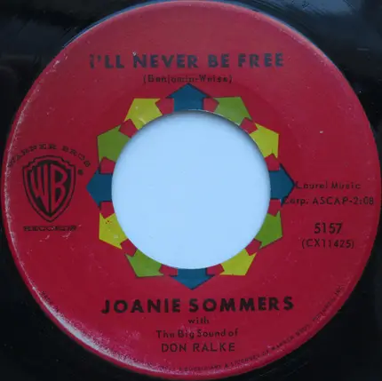 Joanie Sommers - One Boy / I'll Never Be Free