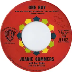 Joanie Sommers - One Boy / I'll Never Be Free