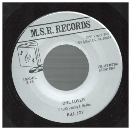 Bobbi Blake / Bill Joy - I Found You/One Lover