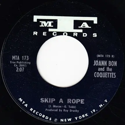 Joann Bon And The Coquettes - Forever Yours / Skip A Rope