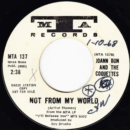 Joann Bon And The Coquettes - It May Kill Me
