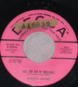 Joanne Gilbert - Past The Age The Of Innocence / The Sweethearts Lullaby