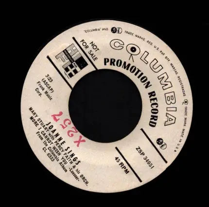 Joanne Sings - More I Cannot Wish / Lullaby and Goodnight