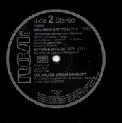 LP - Joaquín Rodrigo / Benjamin Britten / Antonio Vivaldi - Julian Bream , Melos Chamber Orchestra , Sir - Concierto De Aranjuez / Courtly Dances From 'Gloriana' / Concerto For Lute And Strings - white label