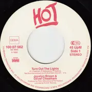 7inch Vinyl Single - Jocelyn Brown & Oliver Cheatham - Turn Out The Lights