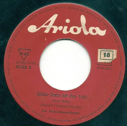 Jochen Brauer Sextett - Bumerang