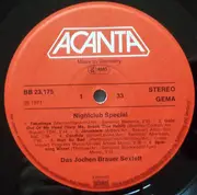 LP - Jochen Brauer Sextett - Nightclub Special