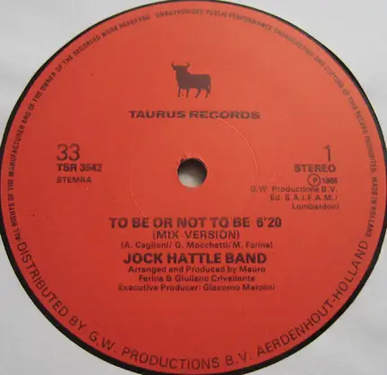 Jock Hattle - To Be Or Not To Be