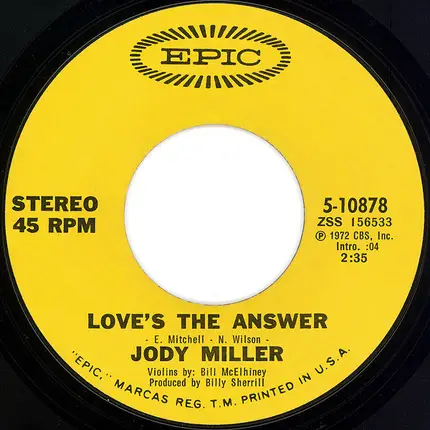 Jody Miller - There's a Party Goin' On