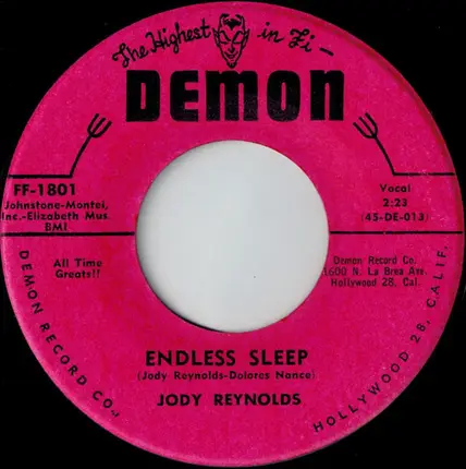 Jody Reynolds / The Olympics - Endless Sleep / Western Movies