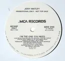 12inch Vinyl Single - Jody Watley - I'm The One You Need