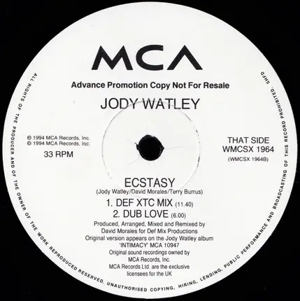 Jody Watley - Ecstasy