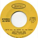 7inch Vinyl Single - Jody Miller And Johnny Paycheck - Let's All Go Down The River / In The Garden