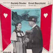 Jodel-Duett Berteli Studer Und Ernst Berchtold - Jodel-Duett Bertely Studer, Ernst Berchtold Mit Orchesterbegleitung  Nr. 3