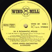 LP - Jodie James Orchestra & Singers - In A Romantic Mood - Label Variant