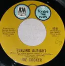 7inch Vinyl Single - Joe Cocker - Feeling Alright / Black-Eyed Blues