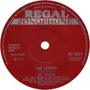 7inch Vinyl Single - Joe Cocker with Leon Russell & The Shelter People - The Letter / Space Captain