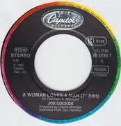 7inch Vinyl Single - Joe Cocker - A Woman Loves A Man
